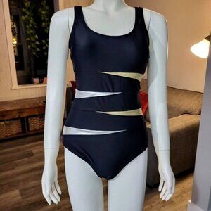 BDP - Shine Bright 4-Fold Tank One Piece Swimsuit with Soft Cup Bra